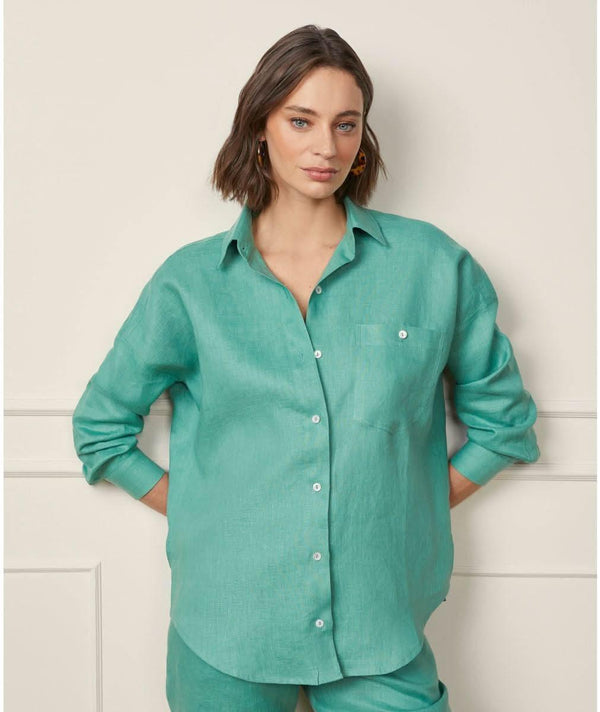 Camisa Glaucia Verde Claro Souq