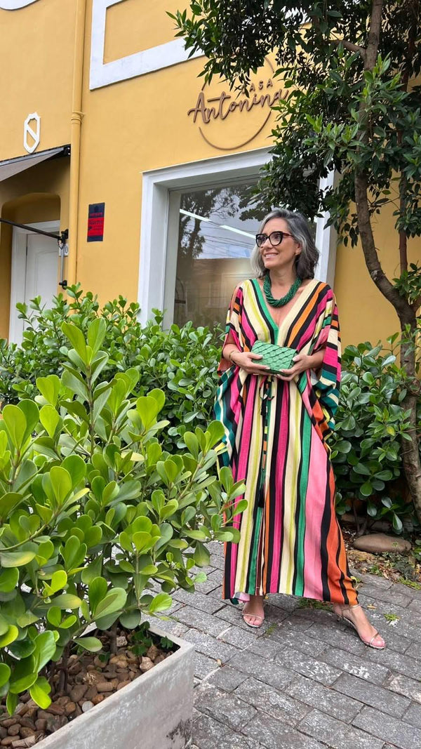 Kaftan Color Stripes Ezildinha